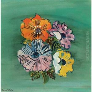 Anemones (projet De Tapisserie) by Raoul Dufy