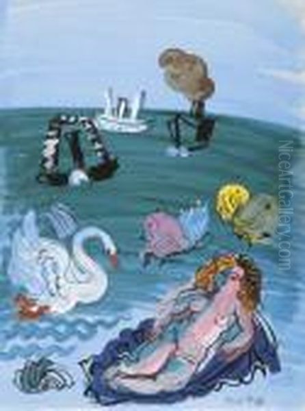 Leda Et Le Cygne - view 1