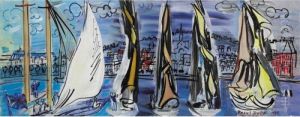 Voiliers A Deauville by Raoul Dufy