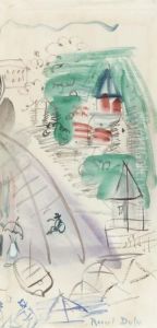 Vue De Sainte-addresse by Raoul Dufy