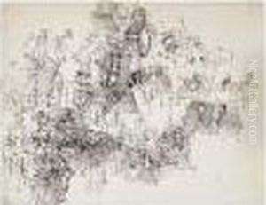 Grand Orchestre, Circa 1935-1940 by Raoul Dufy