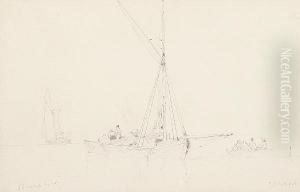 'shrimpboat' by Edward Duncan