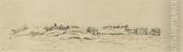 Sketches In Jersey And Guernsey, Including Scenes Of 'drawinglumber'; - view 1
