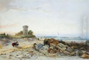 At La Roque, Jersey by Edward Duncan