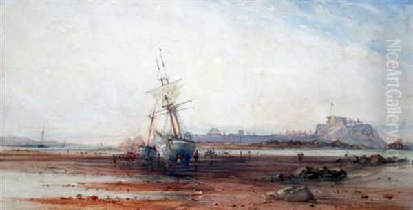 Jersey Beach Scene - view 1