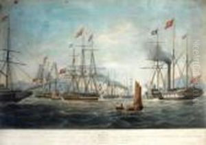 Royal George Yacht Conveying Her Majesty And Royal Consort To Edinburgh, August 1842