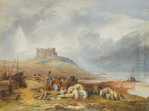 Bamburgh Castle, Northumberland - view 1