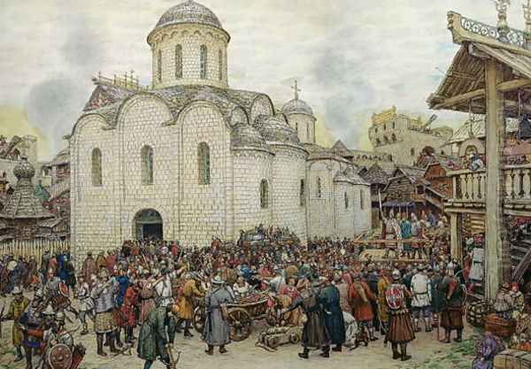 The Defence of the Town, 1918 - view 1