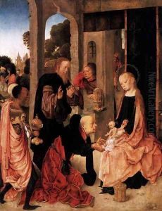 Adoration of the Magi by Master of the Virgo inter Virgines