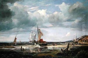 The Elbe at Blankenesee, 1844