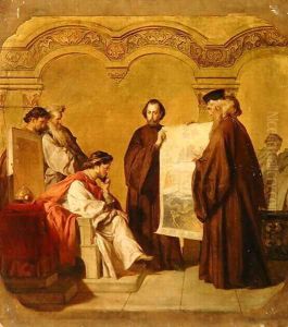 Grand Duke Vladmir 1847-1909 Receiving the Ambassadors
