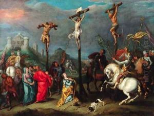 The Crucifixion by Simon de Vos