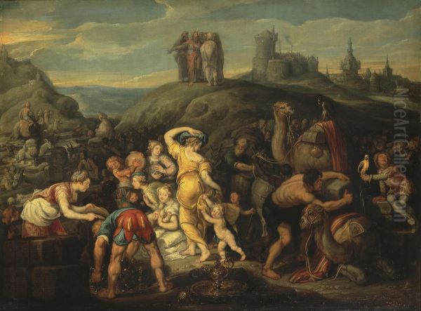 The Israelites after Crossing the Red Sea - view 1