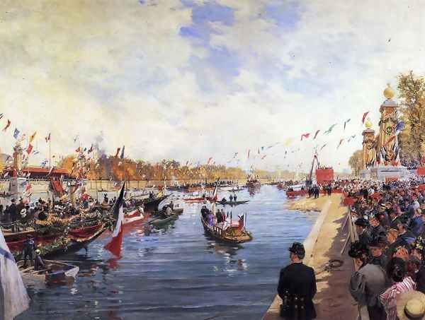 Inauguration of the Premier, Pierre du Pont Alexandre III, On the Occasion of the Universal Exposition of 1900 - view 1