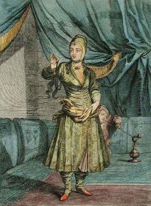 Persian Woman, plate 91 from Recueil de Cent Estampes representant differentes Nations du Levant tirees sur les Tableaux Peints d apres Nature..., 1707-08 by Jean Baptiste Vanmour