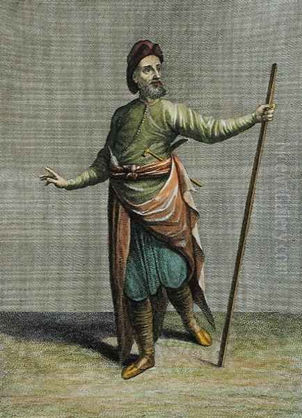 Armenian Architect, plate 88 from 'Recueil de Cent Estampes representant differentes Nations du Levant tirees sur les Tableaux Peints dapres Nature..., 1707-08 - view 1