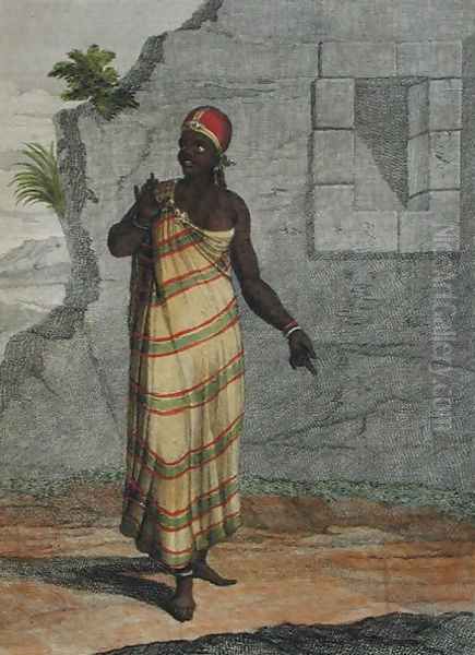 Moorish Woman, plate 99 from 'Recueil de Cent Estampes representant differentes Nations du Levant tirees sur les Tableaux Peints dapres Nature..., engraved by Pierre Rochefort (c.1673-1728) 1707-08 - view 1