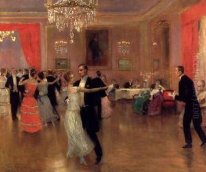 At The Ball by Frederick Vezin