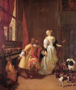 A Musical Interlude by Jan Verkolje