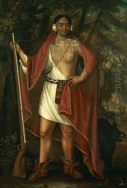 Sa Ga Yeath Qua Pieth Ton, King of the Maguas, 1710 - view 1