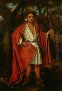 No Nee Yeath Tan no Ton, King of the Generath, 1710 by Johannes or Jan Verelst