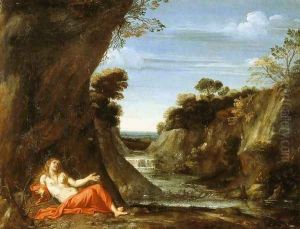 Penitent Magdalen in a Landscape c. 1610 by Gian Battista Viola