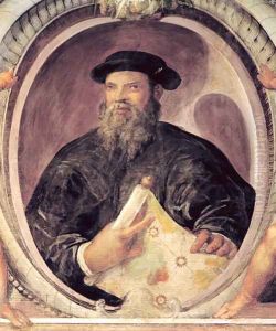 Ferdinand Magellan (c.1480-1521) from the Sala del Mappamondo