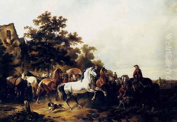 The Horse Fair - view 1