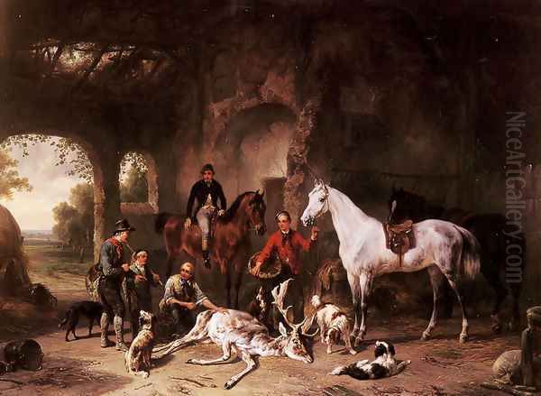 The Return from the Hunt - view 1