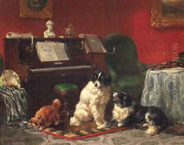 The naughty spaniel - view 1
