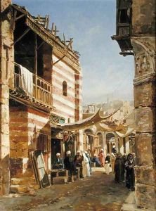 The School near the Babies-Sharouri, Cairo, 1880