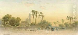 On the outside of Cairo