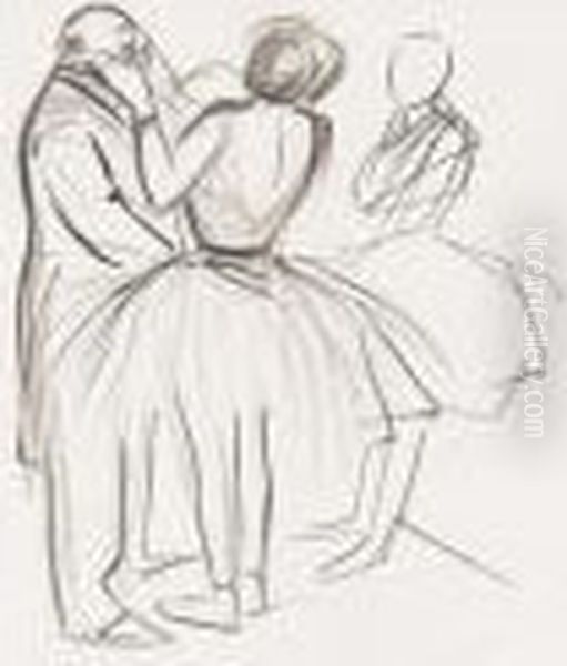 Deux Danseuses, Coulisses - view 1