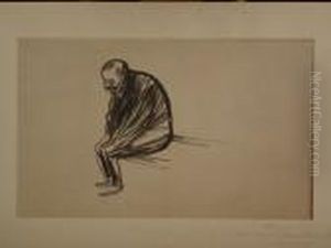 Etude D'homme Assis