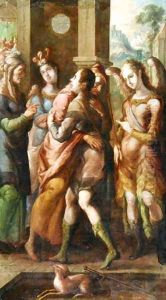 The Return of Tobias by Cristobal de Villalpando