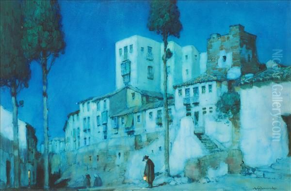 A Spanishtown, Moonlight - view 1