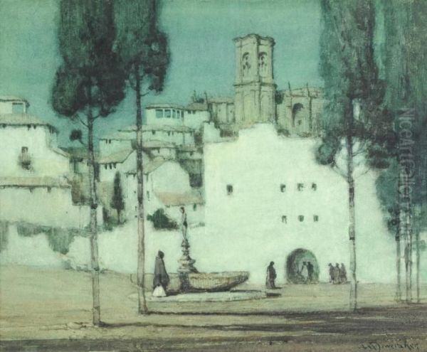 A Spanish Town - view 1