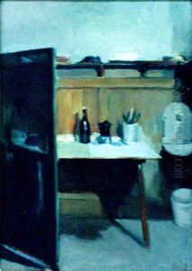 Corner of the Painter's Studio by Lascar Vorel