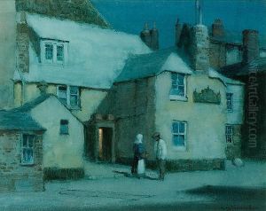 The Sloop Inn, St. Ives, Cornwall by Albert Moulton Foweraker