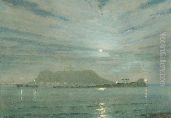 Gibralter From Algeciras - view 1
