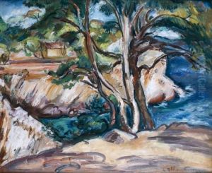 Cote Rocheuse A Toulon by Emile-Othon Friesz