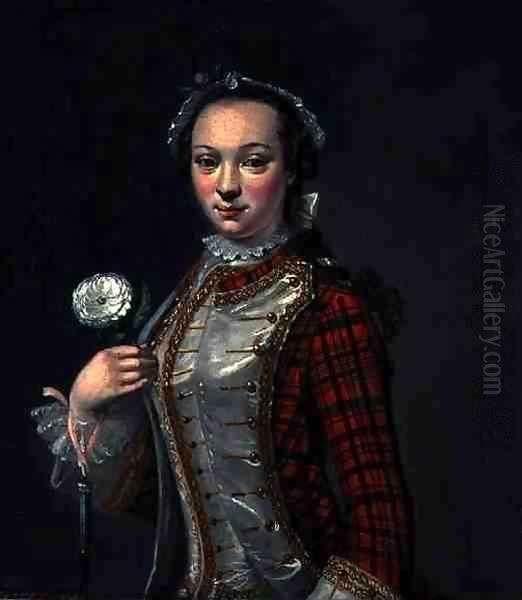 Portrait of a Jacobite Lady - view 1