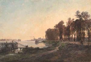 Along the riverbanks