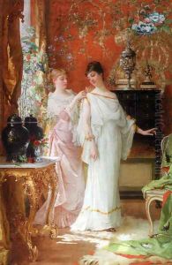 The Finishing Touches by Frans Verhas