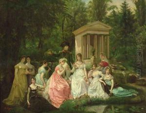 The Rose of Malmaison, c.1867 by Jean Louis Victor Viger du Vigneau