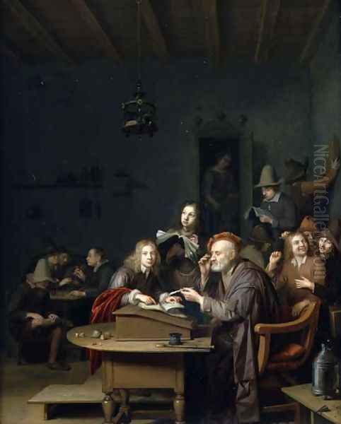 Interior of a School Room - view 1