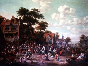 Village Festival, 1716 by Rutger Verburgh