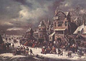 Winter Landscape by Rutger Verburgh