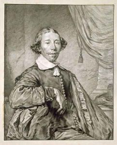 Portrait of a Man, 1681 by Nicolaes the Elder Visscher