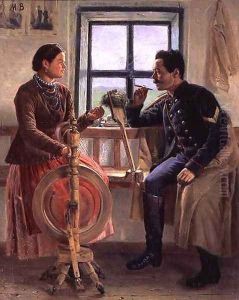 Talk at the Spinning Wheel, 1884